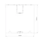 10x10m - stoisko Modularico M100 LED układ PW-0531010M100
