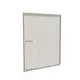 200x250cm - ścienna rama S50T podświetlenie tylne LED, profil srebrny
