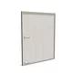 200x250cm - ścienna rama S50T podświetlenie tylne LED, profil czarny