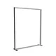 200x250cm - stojąca rama S100T, stopy standard, profil czarny