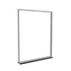 200x250cm - stojąca rama S100T, stopa Mono HPL, profil srebrny