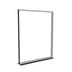 200x250cm - stojąca rama S100T, stopa Mono HPL, profil czarny