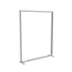 200x250cm - stojąca rama S100T, podświetlenie krawędziowe LED, stopy na kółkach, profil srebrny