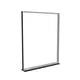 200x250cm - stojąca rama S100T, podświetlenie krawędziowe LED, stopa Mono HPL, profil srebrny