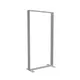 100x200cm - stojąca rama S150D, stopy standard, profil srebrny