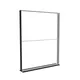 200x250cm - stojąca rama S150D, stopa Mono HPL, profil czarny