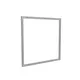 100x100cm - rama Outdoor S25, profil srebrny, blokady tkaniny