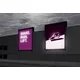 200x100cm - rama Outdoor S100T podświetlenie krawędziowe LED, profil srebrny, blokada tkaniny