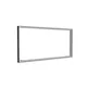 200x100cm - rama Outdoor S100T podświetlenie krawędziowe LED, profil czarny, blokada tkaniny