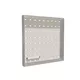 100x100cm - rama Outdoor S100T podświetlenie tylne LED, profil srebrny, blokada tkaniny