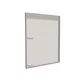 200x250cm - rama Outdoor S100T podświetlenie tylne LED, profil srebrny, blokada tkaniny