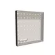 100x100cm - rama Outdoor S100T podświetlenie tylne LED, profil czarny, blokada tkaniny