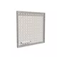 100x100cm - rama Outdoor S50T podświetlenie tylne LED, profil srebrny, blokada tkaniny