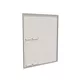 200x250cm - rama Outdoor S50T podświetlenie tylne LED, profil srebrny, blokada tkaniny