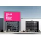 100x100cm - rama Outdoor S100T podświetlenie tylne LED, profil srebrny, blokada tkaniny