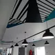200x250cm - sufitowa rama S25, profil czarny
